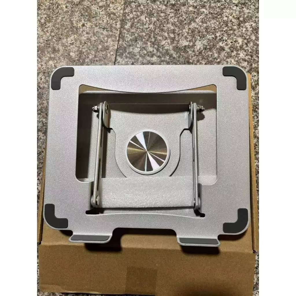 Notebook stand วัสดุเหล็ก แท่นวางโน๊ตบุ๊ค ปรับได้อย่างอิสระ 360องศา พับเก็บได้ ที่วางไอแพด แท็บเล็ต ขาตั้งแล็ป รุ่น N16