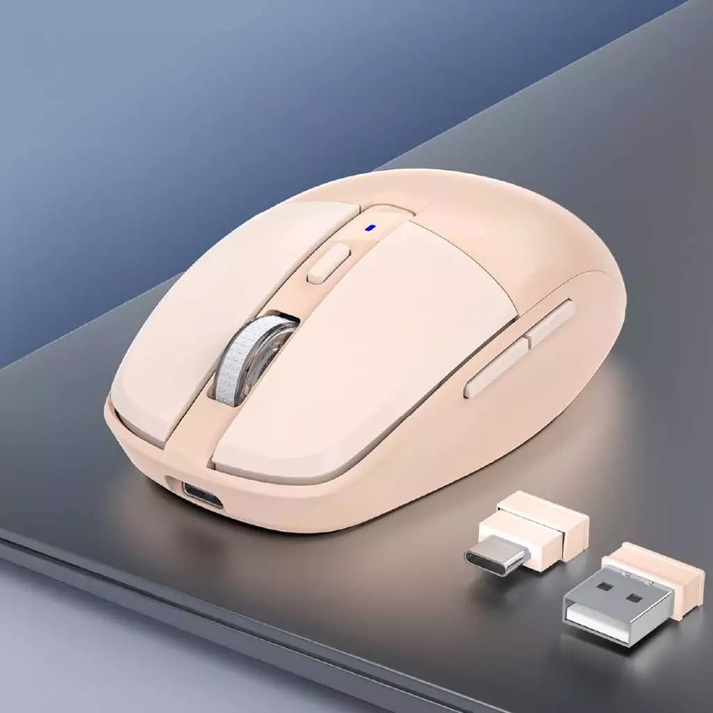 เมาส์ IWACHI G1 สำหรับเกมมิ่ง มีสายปุ่มกดไร้เสียง ระบบออปติคอล DPI 800/1600/2400/3200 (ตั้งค่าได้)
