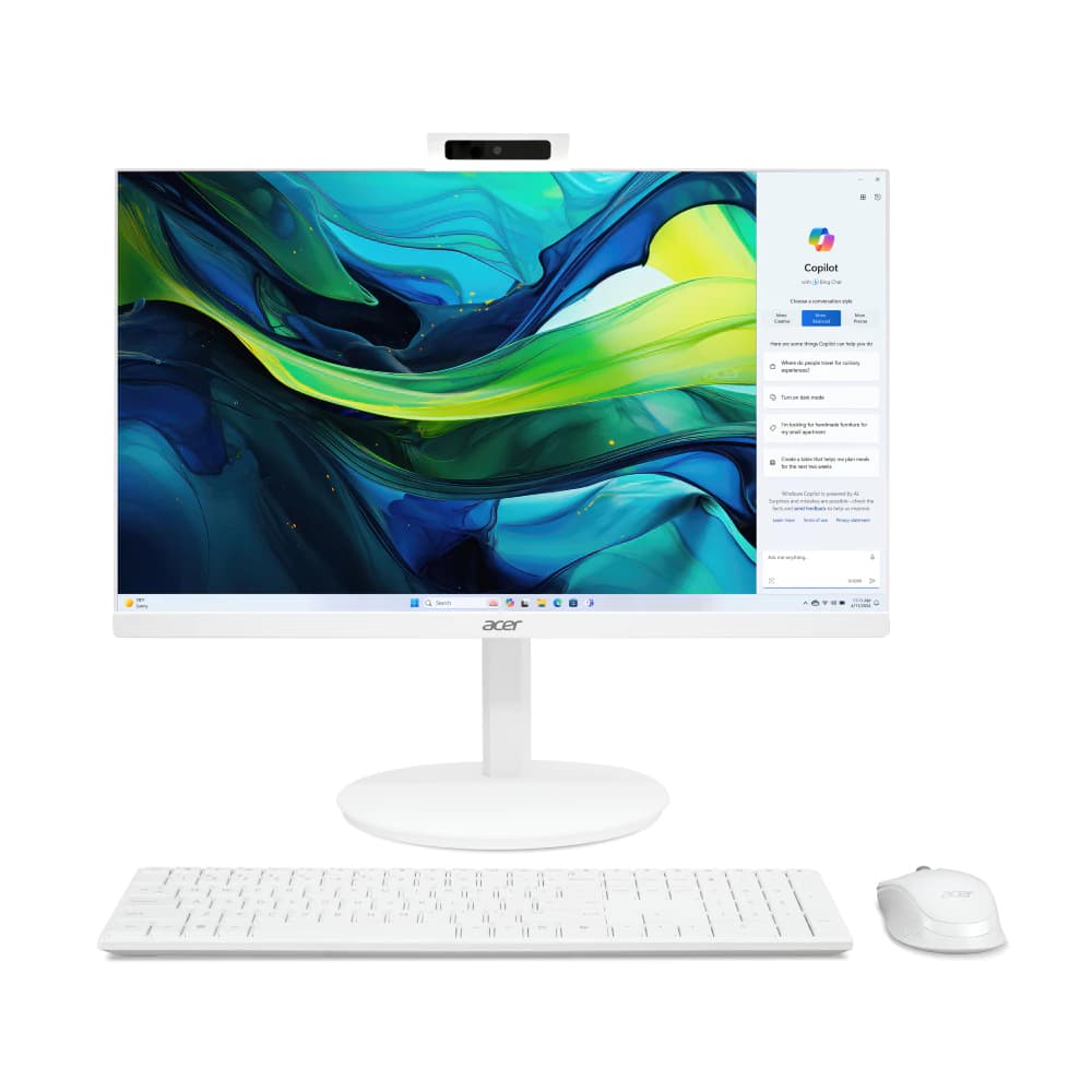 ACER DESKTOP AIO Aspire C27A-C51216G0T27Mi/T001 White by Banana IT