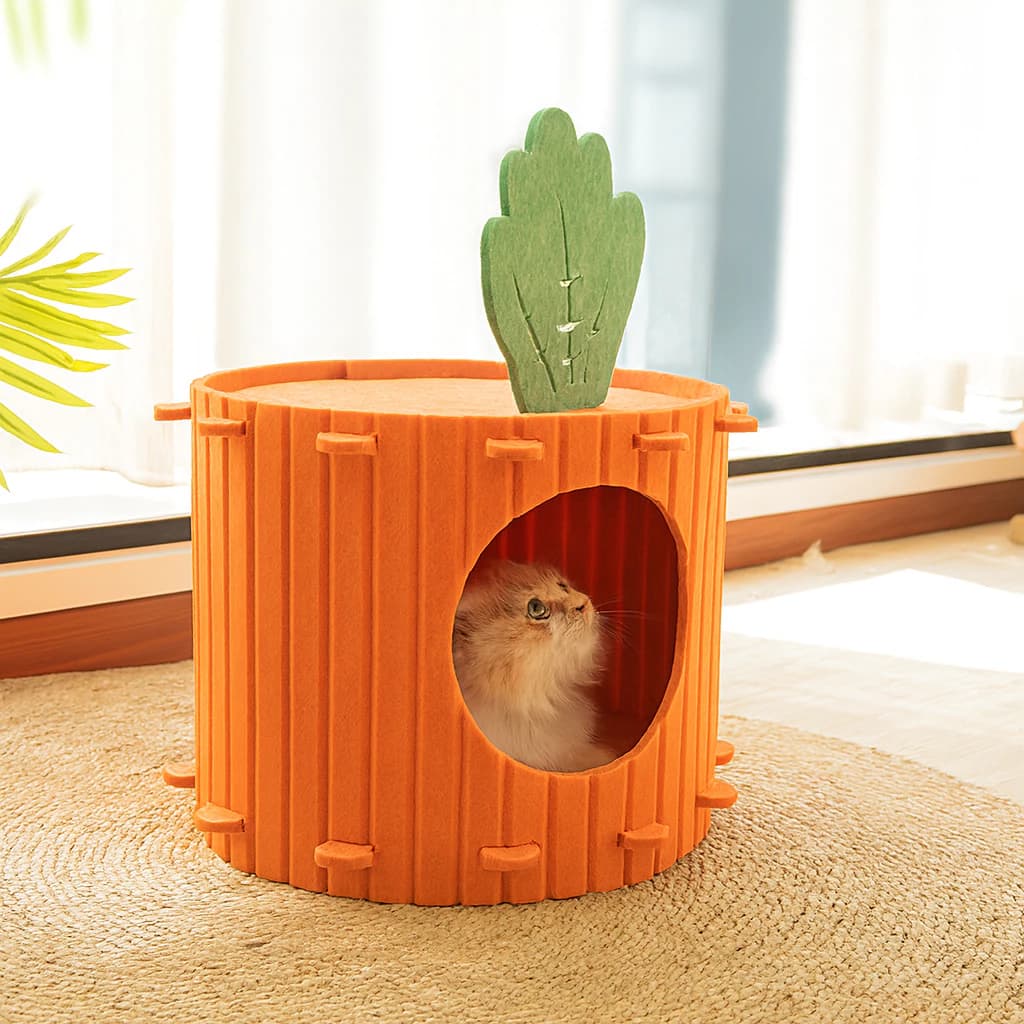 บ้านแมว คอนโดแมว 2-3 ชั้น ทรงกระบอก ดีไซน์ญี่ปุ่น ตึกแมว มีรู ปีนเล่นได้ 🐱🏢 HY